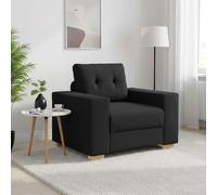 Fauteuil Gris foncé 100x78x80 cm Tissu canapé simple canapé confort vidaXL