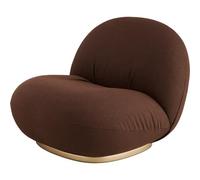 Fauteuil Gubi Pacha Perle Or/ Acca Carré Sahco 0381