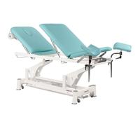 Fauteuil gynécologie électrique avec repose-jambes - C5581 + tabouret offert - Largeur 62 cm