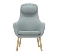 Fauteuil HAL Lounge natural oak base
