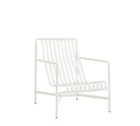 Fauteuil Haut HAY Palissade Blanc Crème