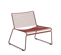 HAY Chaise lounge Hee – WxHxD 72x67x67 cm – Marron rouille