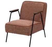 Amadeus - Fauteuil Huggy chiné Orange