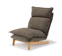 Fauteuil inclinable à dossier haut - Marron Marron One Size