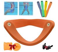 Fauteuil Inclinable Aquatique Civilizek, Grand Floats Grand Float-N-Fold, Flotteurs De Piscine Amusants for Adultes, Chaises Longues Flottantes Non Gonflables, Chaise Flottante for Piscine(Orange,Larg