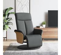 Fauteuil Inclinable avec Repose-pieds Chaise Salon Jaune Clair Tissu vidaXL