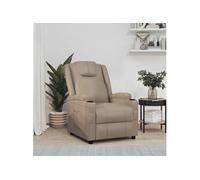 Fauteuil inclinable Cappuccino Similicuir