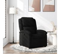 Fauteuil Inclinable Chaise Siège Canapé Salle de Séjour Crème Tissu vidaXL