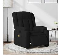 Fauteuil Inclinable Chaise Siège Canapé Salle de Séjour Marron Tissu vidaXL