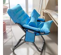 Fauteuil inclinable confortable pour chambre à coucher et salon, chaise pliante portable, idéale pour la lecture et la détente, chaise longue élégante, parfaite pour n'importe quel espace.