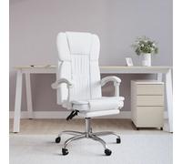 Fauteuil Inclinable de Bureau Chaise d'Ordinateur Siège Maison Similicuir vidaXL