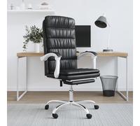 Fauteuil Inclinable de Bureau Chaise d'Ordinateur Siège Maison Similicuir vidaXL