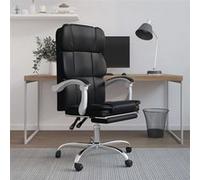Fauteuil Inclinable de Bureau Chaise d'Ordinateur Siège Maison Similicuir vidaXL