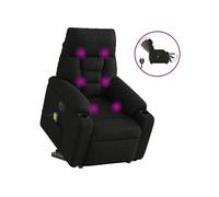 Fauteuil inclinable électrique taupe tissu microfibre vidaXL