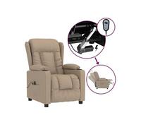 Fauteuil inclinable électrique Cappuccino Similicuir