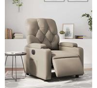 Fauteuil inclinable électrique Cappuccino Similicuir,Fauteuils,23.3KG-3204764