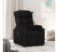Fauteuil Inclinable Électrique Chaise de Relaxation Releveur Marron Tissu vidaXL