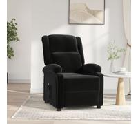 Fauteuil Inclinable Electrique Fauteuil de Relaxation Vert Foncé Velours vidaXL