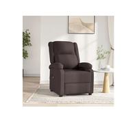 Fauteuil Inclinable Electrique Fauteuil de Relaxation Salon Noir Tissu vidaXL