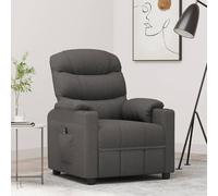 Fauteuil inclinable électrique Noir Tissu fauteuil inclinable fauteuil vidaXL