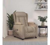 Fauteuil Inclinable Électrique Similicuir Rouge Bordeaux Siège Salon vidaXL