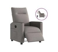 vidaXL Fauteuil inclinable électrique 3324043 Tissu Taupe