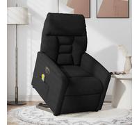 Fauteuil inclinable électrique taupe tissu microfibre vidaXL