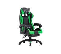 fauteuil inclinable en Similicuir Vert fixe standard 36x48x40 avec repose-pieds