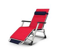 Fauteuil inclinable extra large zéro pour une relaxation ultime à la plage, sur la terrasse, dans le jardin et au camping