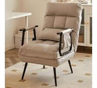 Fauteuil inclinable, fauteuil d'appoint réglable, canapé-lit convertible pour salon, étude, salon - Fauteuil pliable pour pause déjeuner et lecture