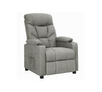 Fauteuil inclinable Gris clair Tissu