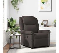 Fauteuil inclinable Marron brillant Similicuir fauteuil vidaXL