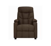 Fauteuil Inclinable Taupe Tissu Meuble de Salon Salle de Séjour Maison vidaXL