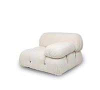 Fauteuil inclinable modulaire - Canapé sectionnel élégant en tissu pour salon, bureau et espace café - Solution d'assise confortable