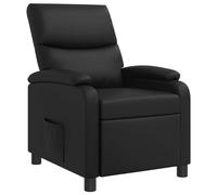 vidaXL Fauteuil inclinable Bordeaux Simili Cuir