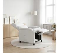 vidaXL Fauteuil inclinable Bordeaux – simili cuir, réglable