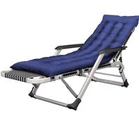 Fauteuil inclinable Sun Lounger Garden chaises jardin extérieur Patio Sun Loungers Zero Gravity chaises pliantes chaises inclinables réglables Chaise allongée pour plage, Conservatoire, Garde FANDIAO