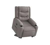 vidaXL Fauteuil inclinable taupe tissu 3310265 Gris G