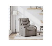 Fauteuil inclinable Taupe Tissu 4019926