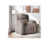 Fauteuil inclinable Taupe Tissu, fauteuil, fauteuil inclinable TV, poussette, fauteuil inclinable pour personnes 4015707