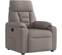 Fauteuil inclinable Taupe Tissu