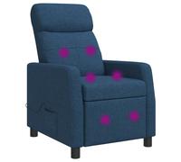 Fauteuil inclinable Tissu Recliner moderne en tissu Chaise polyester vidaXL vida