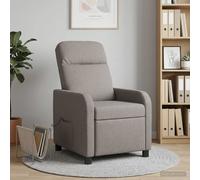 Fauteuil inclinable Tissu Recliner moderne Salon Bureau Relax Confort vidaXL vid