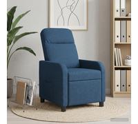 Fauteuil inclinable Tissu Recliner moderne Salon Bureau Relax Confort vidaXL vid