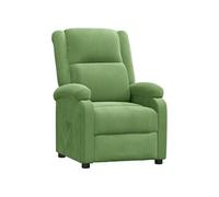 Fauteuil inclinable vert clair velours