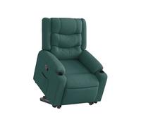 Fauteuil Inclinable Chaise Siège de Salon Salle de Séjour Noir Tissu vidaXL