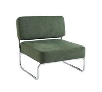 Fauteuil JACK tissu vert