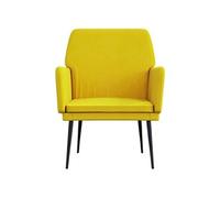 Fauteuil Jaune 62x79x79 cm Velours