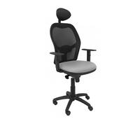 Fauteuil Jorquera Noir Mesh Fixe Bali Siège Bali Gris 15SnBali40C