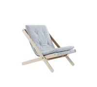 Fauteuil Karup Boogie 611 Bleu plage/Hêtre Brut